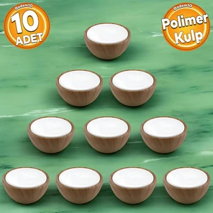 Piyano Polimer Düğme Kulp İçbükey Ceviz Beyaz Dolap Mobilya Mutfak Dolab Çekmece Kulpu Kulbu 10 ADET