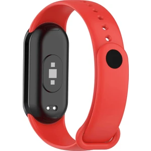 Mi Band 8 , Mi Band 9 ve Mi Band 10 ile Uyumlu Kordon Spor Jel Silikon Kayış