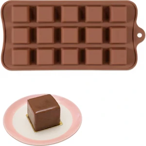 Silikon Çikolata Kalıbı Kare