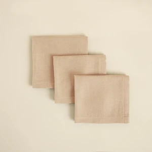 Abella Bambu 3'lü Ağız Bezi Bej