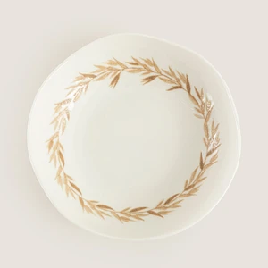 Bolsa Çukur Tabak 20 cm Krem