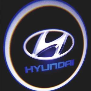 Hyundai Araçlar Için Pilli Yapıştırmalı Kapı Altı LED Logo