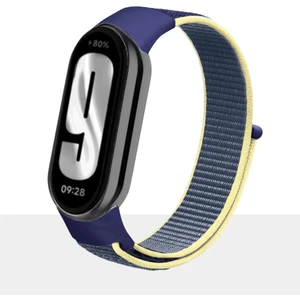 Mi Band 8 , Mi Band 9 ve Mi Band 10 ile Uyumlu Kordon Spor Kumaş Cırt Cırtlı Kayış