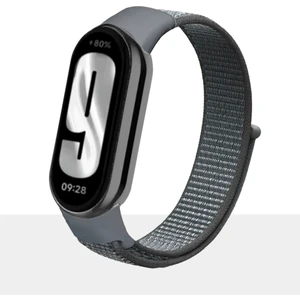Mi Band 8 ve Mi Band 9 ile Uyumlu Kordon Spor Kumaş Cırt Cırtlı Kayış