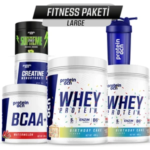 Fitness Paketi Large - Birthday Cake Karpuz