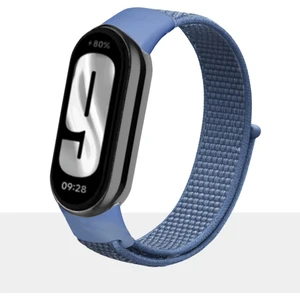 Mi Band 8 ve Mi Band 9 ile Uyumlu Kordon Spor Kumaş Cırt Cırtlı Kayış