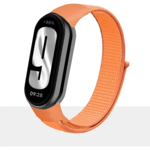 Mi Band 8 , Mi Band 9 ve Mi Band 10 ile Uyumlu Kordon Spor Kumaş Cırt Cırtlı Kayış