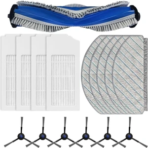 Ecovacs Deebot N20/N20 PLUS/N20 Pro Plus Robot Süpürge Ana Yan Fırça Hepa Filtre Paspas Bezi (Yurt Dışından)