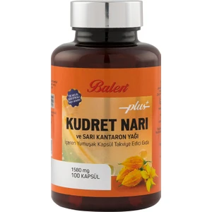 Kudret Narı ve Sarı Kantaron Yağı İçeren Yumuşak Kapsül