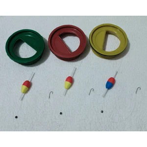 Litto Collection 3 Adet Mini Boy Cep Kasnak'lı Dere Oltası