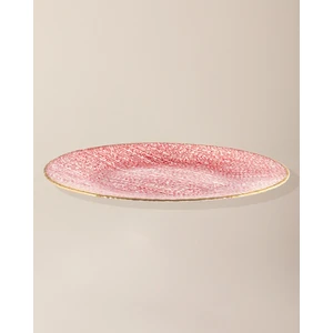 Bella Servis Tabağı - Kırmızı - 33 cm