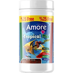 Tropical Mix Selection 125ml Canlı Doğuran Tropikal Akvaryum Balık Yemi 63gr