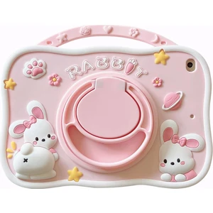 Apple iPad Air 4 10.9 Kılıf Cute Dolls Standlı Eğlenceli 3D Karekterli Çocuk Kılıfı A2072 A2316 A2324 A2325