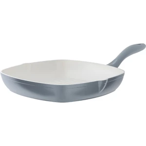 Nano Seramik Izgara Tava - Gri/beyaz - 28 cm