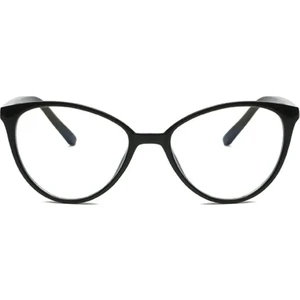 Cateye Mavi Işık Filtreli Gözlük Blueblock Kedi Gözü Köşeli, Optik Uyumlu Camları Değişebilir