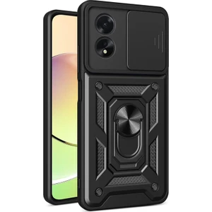 Oppo A38 Kılıf Kamera Sürgülü Tam Koruma Lyon Kapak