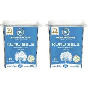 Kuru Sele Zeytin 800 gr xs (321-350 Adet/kg) x 2 Adet