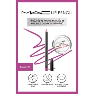 MAC Kremsi Kalıcı Dudak Kalemi - Lip Pencil Magenta Magenta 1.45 G