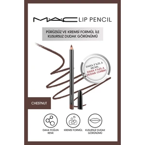 MAC Kremsi Kalıcı Dudak Kalemi - Lip Pencil - Chestnut 1.45 G
