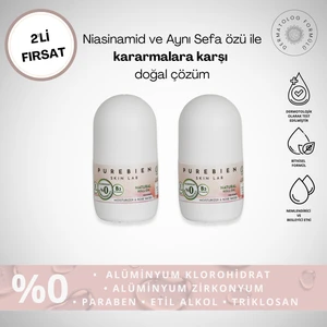 PUREBIEN SKIN LAB Doğal Roll On Kadın 2'li Fırsat