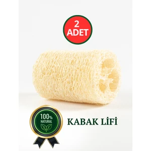 Doğal Kabak Lifi 12 Cm, Banyo Ve Mutfak Lifi 2 Adet