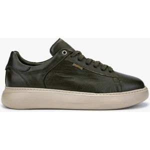 Erkek  Deri Yeşil Sneakers & Spor Ayakkabı 04 4203 Erk Ayk SK24-25 Yesıl Dr