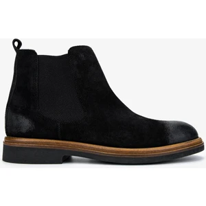 Erkek Deri Siyah Süet Casual Bot 537 3570 Erk Bot SK24-25 Sıyah Suet