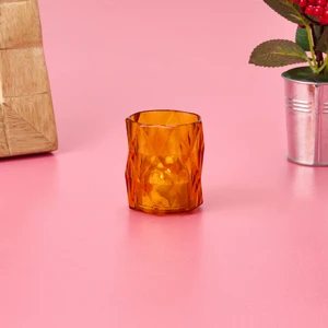 Mini LED Pilli Mum - Amber - 4,7x4,7x5,7 cm