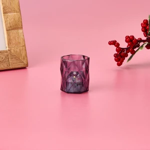 Mini LED Pilli Mum - Gri - 4,7x4,7x5,7 cm