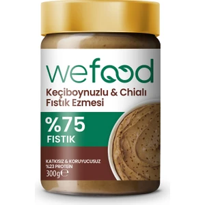 Keçiboynuzlu & Chialı Fıstık Ezmesi 300 G