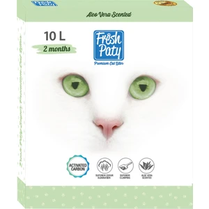 Fresh Paty Aktif Karbonlu Aloe Vera Kokulu Kedi Kumu 10 Lt