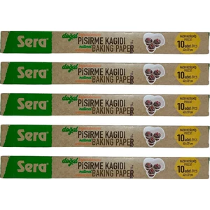 Doğal Hazır Kesilmiş Pişirme Kağıdı x 5 Paket