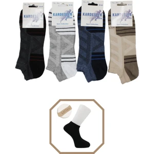 Erkek Pamuklu Patik 4'lü Paket