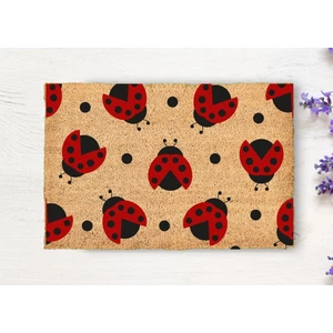 Uğur Böceği, Kırmızı Desenli Paspas,kapı Önü Paspası