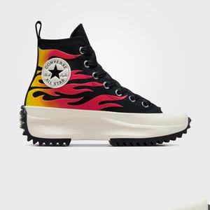 Run Star Hike  Siyah Platform Sneaker