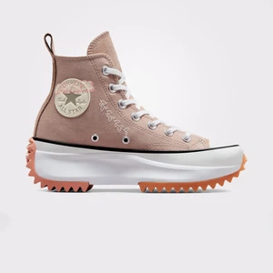 Run Star Hike Platform Scribble Unisex Bej Sneaker