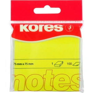100'LÜ Yapışkanlı Not Kağıdı - Sarı - 7,5 cm