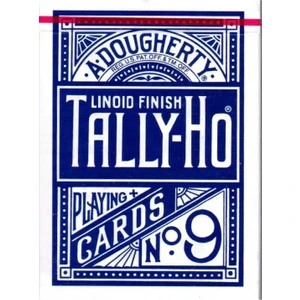 Tally Ho Fan Back Mavı Oyun Kartı-Bıcycle