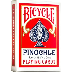 Pınochle Red Oyun Kartı-Bıcycle
