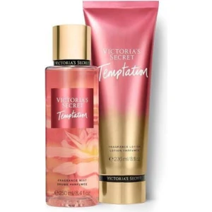 Victoria's Secret Temptation Vücut Spreyi ve Vücut Losyonu 2 Li Set