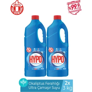 Hyper Hypo Ultra Çamaşır Suyu Okaliptus 3 kg x 2 Adet