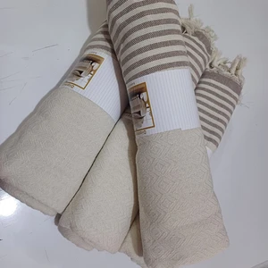 Taşkın Home Buldan Pamuklu Kolsuz Koltuk -Çekyat Örtüsü