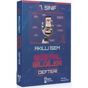7. Sınıf Sosyal Bilgiler Akıllı İsem Defteri