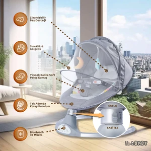 Liba BABY KOALA Elite Elektrikli Sallanan Otomatik Ana Kucağı