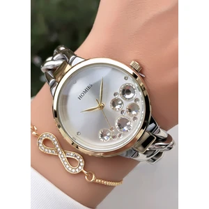 Kadın Kol Saati 3 Atm Su Geçirmezlik Faturalı Bileklik Hediyeli