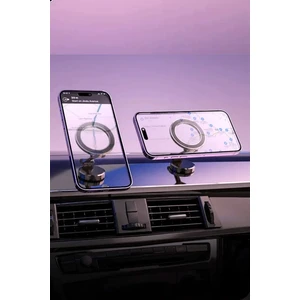 Yüksek Kaliteli Magsafe Telefon Tutucu Araç Içi ve Yayıncı Standı 360 Dönebilen Güçlü Manyetik Tutucu