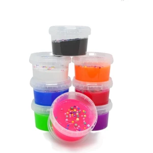 170 gr Pofuduk Slime Hazır Slaym Oyunu 8 Renk Set 170X8 1360GR Sılaym Slaym