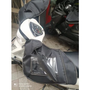 Super Moto  Honda Yeni Activa 125 Deluxe 2023 Uyumlu Telefon Tutuculu Elcik Koruma