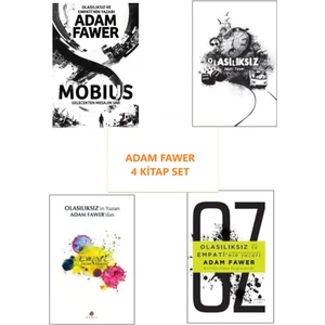 Mobius - Oz - Olasılıksız - Empati / 4 Kitap Set Orjinalkitap - Olgu Kitabevi -Adam Fawer