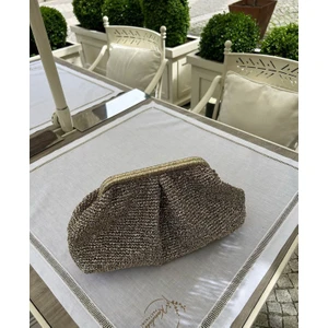 Simli Gold Clutch